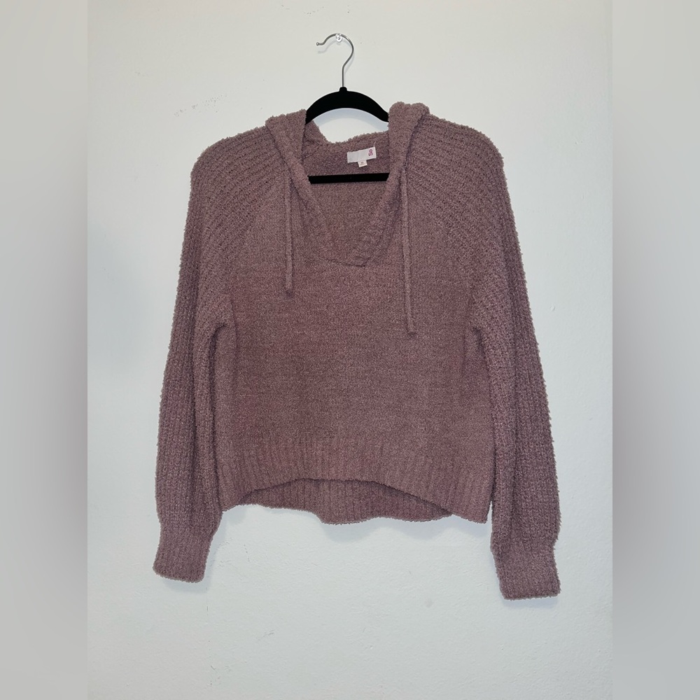 CROPPED HOODIE SWEATER